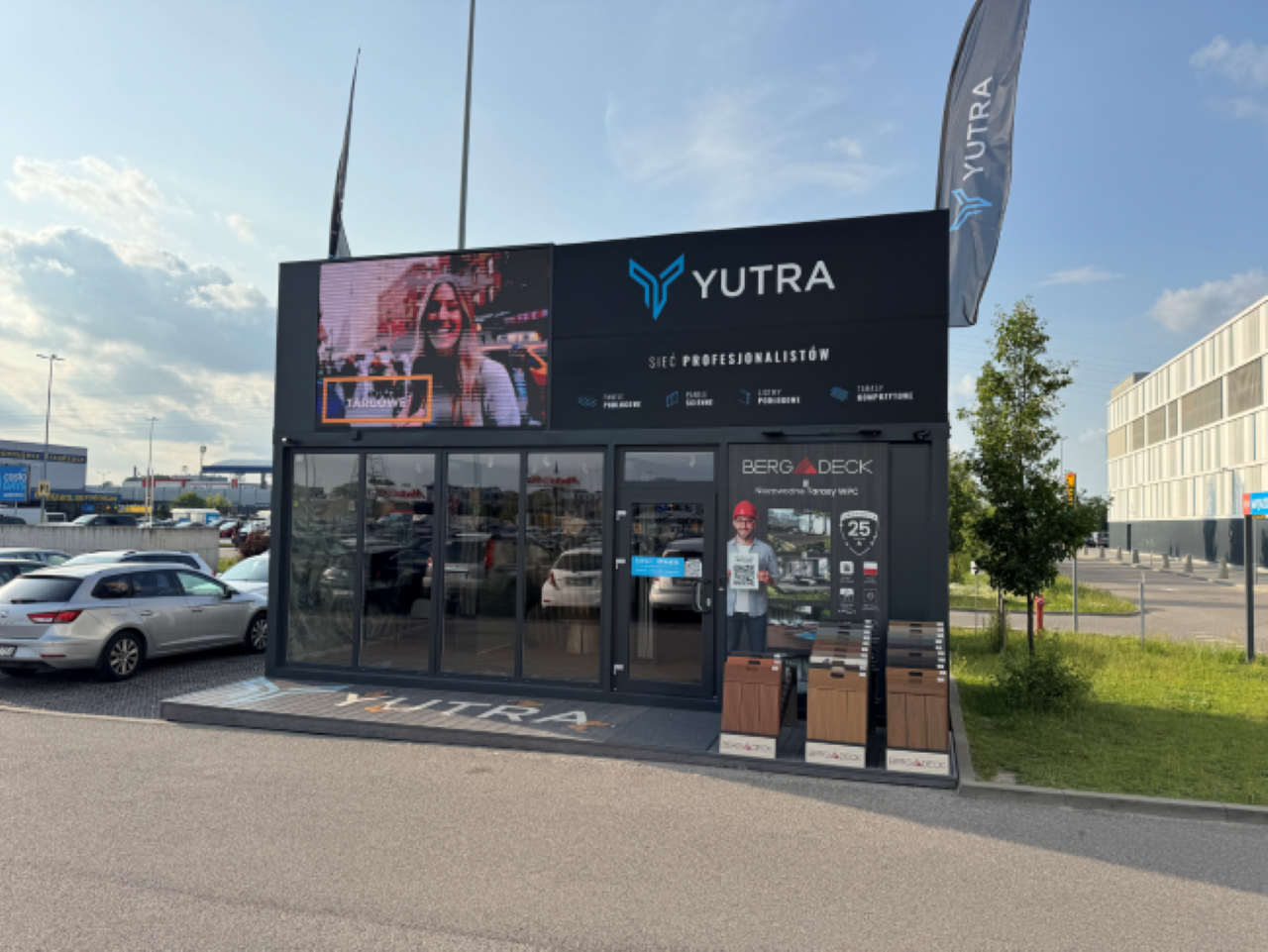 Laptop showing YUTRA PRO