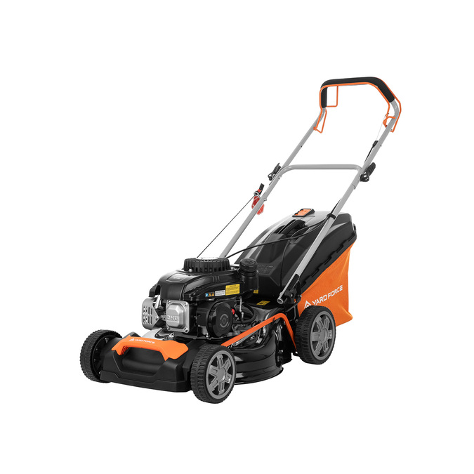 Ar benzīnu darbināma pļaujmašīna 3-in-1 46cm, 55L