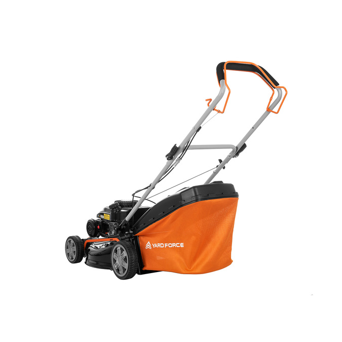 Ar benzīnu darbināma pļaujmašīna 3-in-1 46cm, 55L