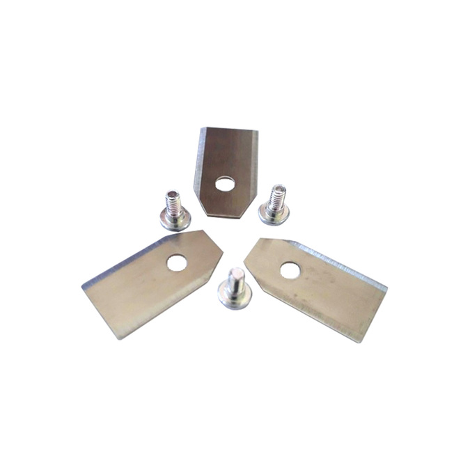 A set of spare blades for Yard Force mowing robots, 3 pcs