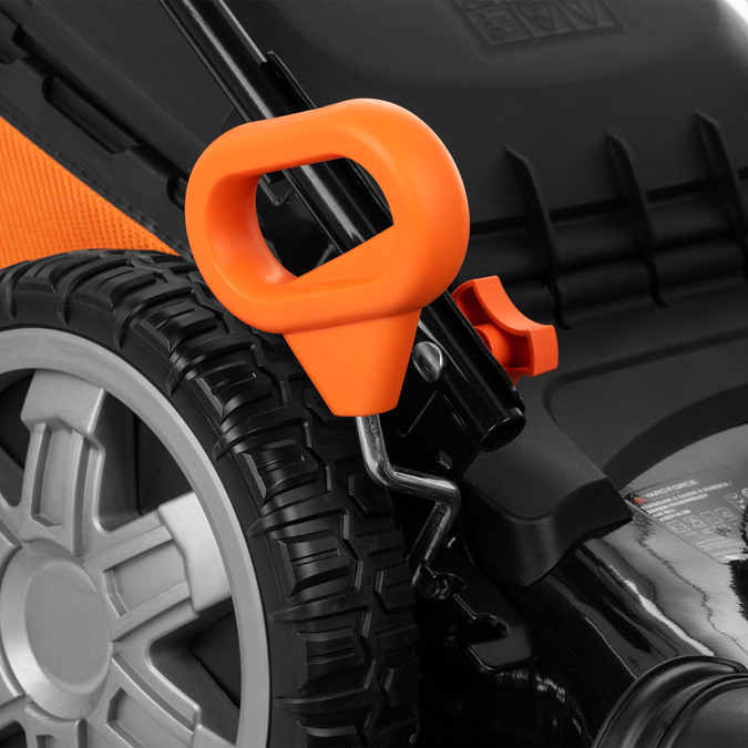 Petrol lawn mower with 4-in-1 drive 51cm, 65L, Honda engine