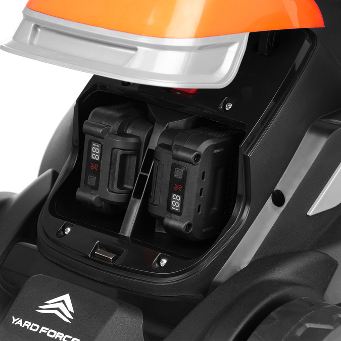 Cordless lawn mower 2x20V, 34cm, 35L