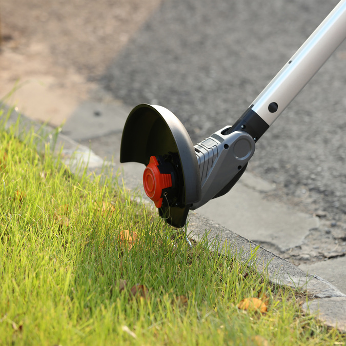 "3-in-1 iFlex" akumuliatorinė vejapjovė, žoliapjovė ir žirklės 12 V, 23 cm