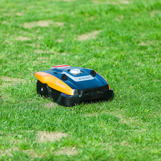 Kompaktiškas 400RIS pjovimo robotas Wi-Fi, lietaus jutiklis
