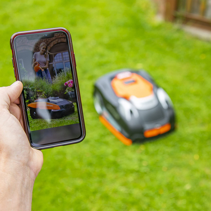NX100i mowing robot wifi, bluetooth, do 1000m2