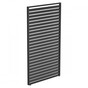 Anthracite louvered panel