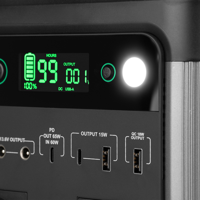 Jėgainė 600W, 518Wh