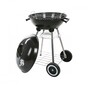 Spherical charcoal grill with cover