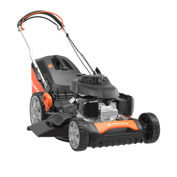 Kosiarka spalinowa z napędem 4w1 53cm, 65L, silnik Honda, stalowa obudowa