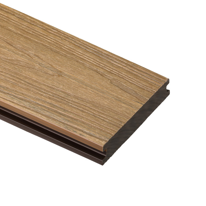 Композитная террасная доска BERGDECK B150 Матовый дикий тик 2,4 м