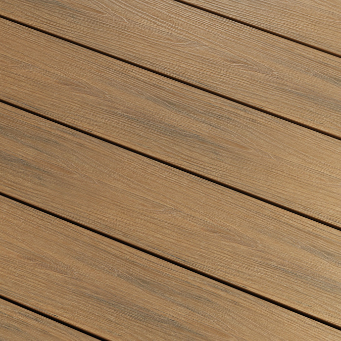 Композитная террасная доска BERGDECK B150 Матовый дикий тик 2,4 м