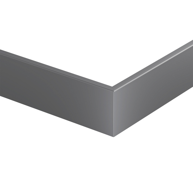 Бесшовный угловой блок Bravo 80 мм Белый