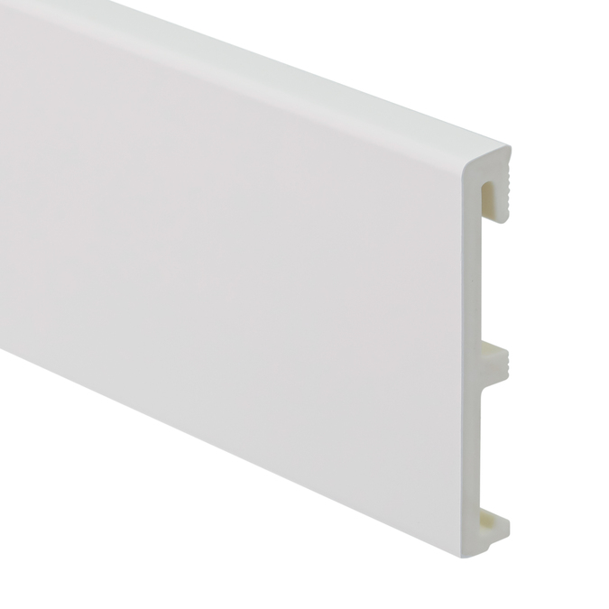Alpha skirting board 100 mm 2.4 m White