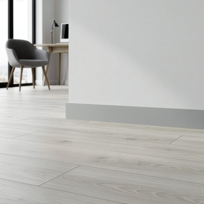 Skursteņu dēlis Alpha 80 mm 2,4 m Pelēks