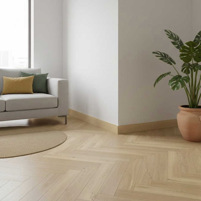 Bravo grīdlīstes 80 mm 2,4 m Splendour