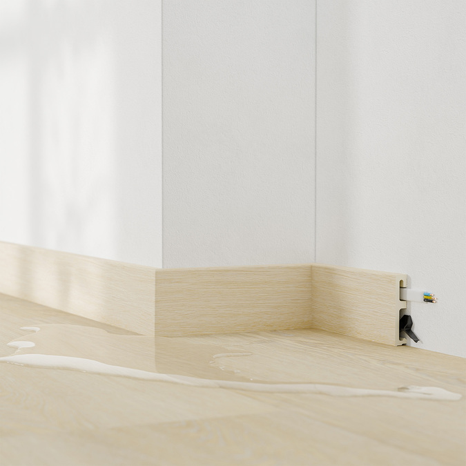 Skursteņu dēlis Alpha 80 mm 2,4 m Unikāls ozols