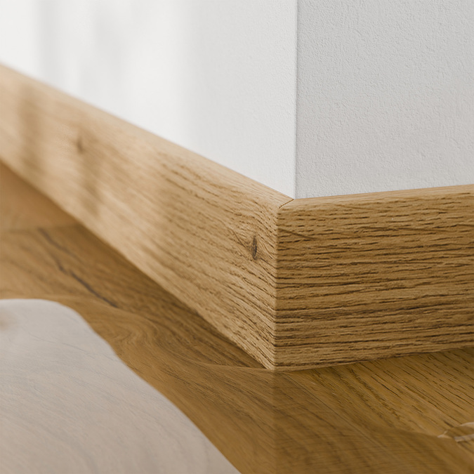 Плинтус Альфа 80 мм 2,4 м Страсть