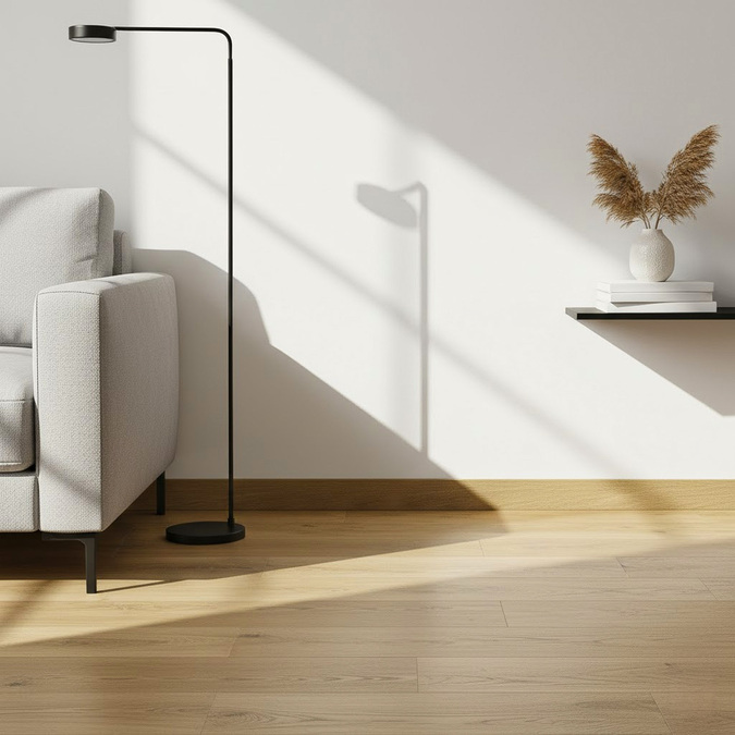 Плинтус Альфа 80 мм 2,4 м Фокси